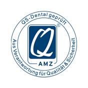 AMZ - QS-Dental geprüft - Aus Verantwortung für Qualität & Sicherheit